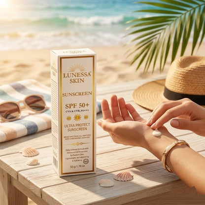 Sun Protect+ Ultra Light Sunscreen, SPF 50 PA+++, 50g